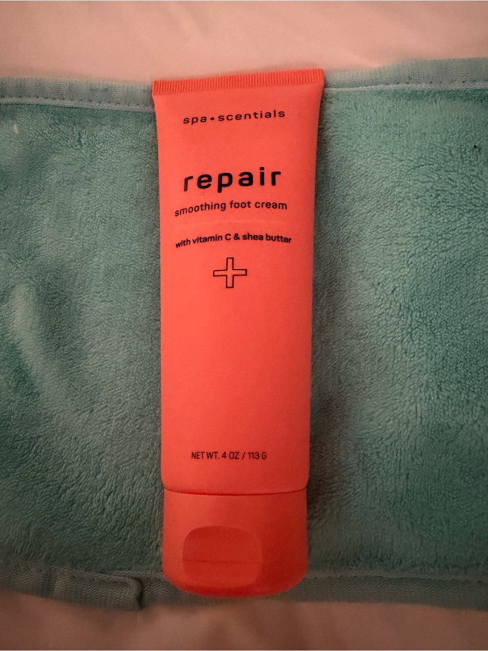 SPA SCENTIALS Repair Foot Cream - Bright Coral Skincare